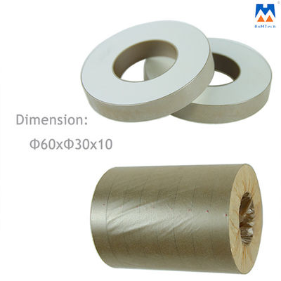 Dischi ceramici piezo-elettrici con l'alta sensibilità D60*30*10mm per il convertitore ultrasonico