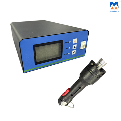 macchina ultrasonica 300W della saldatura a punti 28KHz per il sigillamento dell'abbigliamento